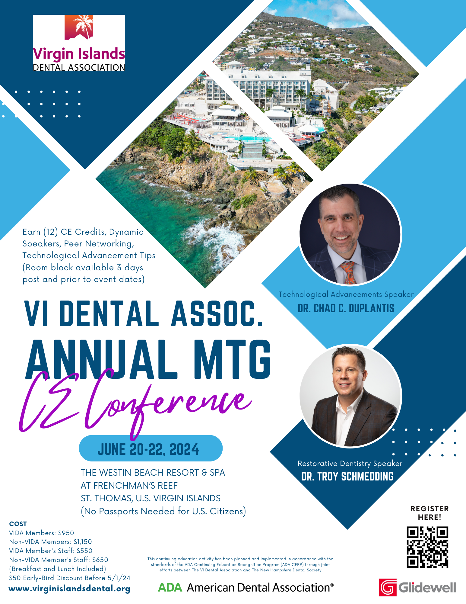 VI Dental Association Anual Meeting - June 20-22, 2024